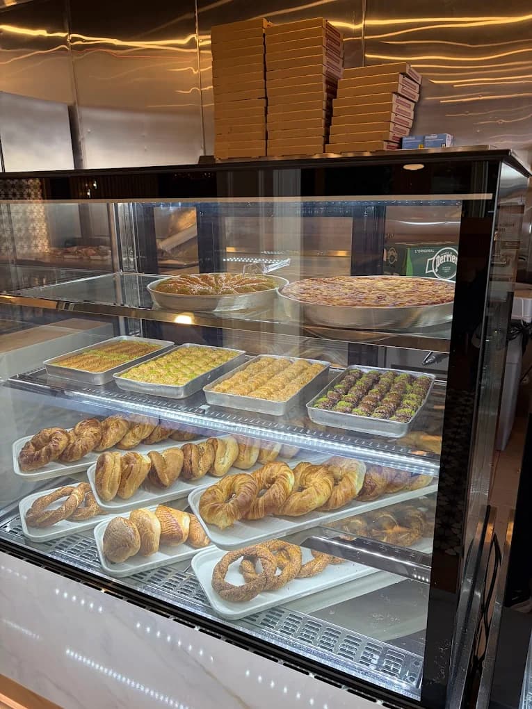 Turkish desserts including Kunefe at Istanbul Mediterranean 2