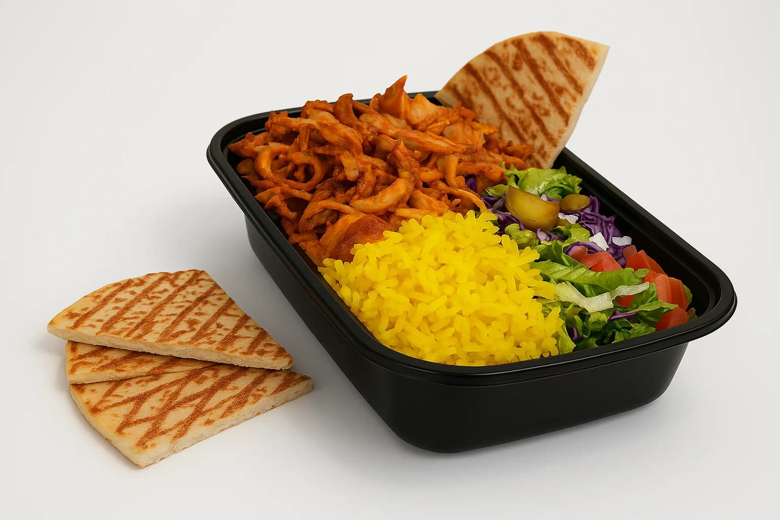Chicken Döner (Shawarma) Rice Bowl