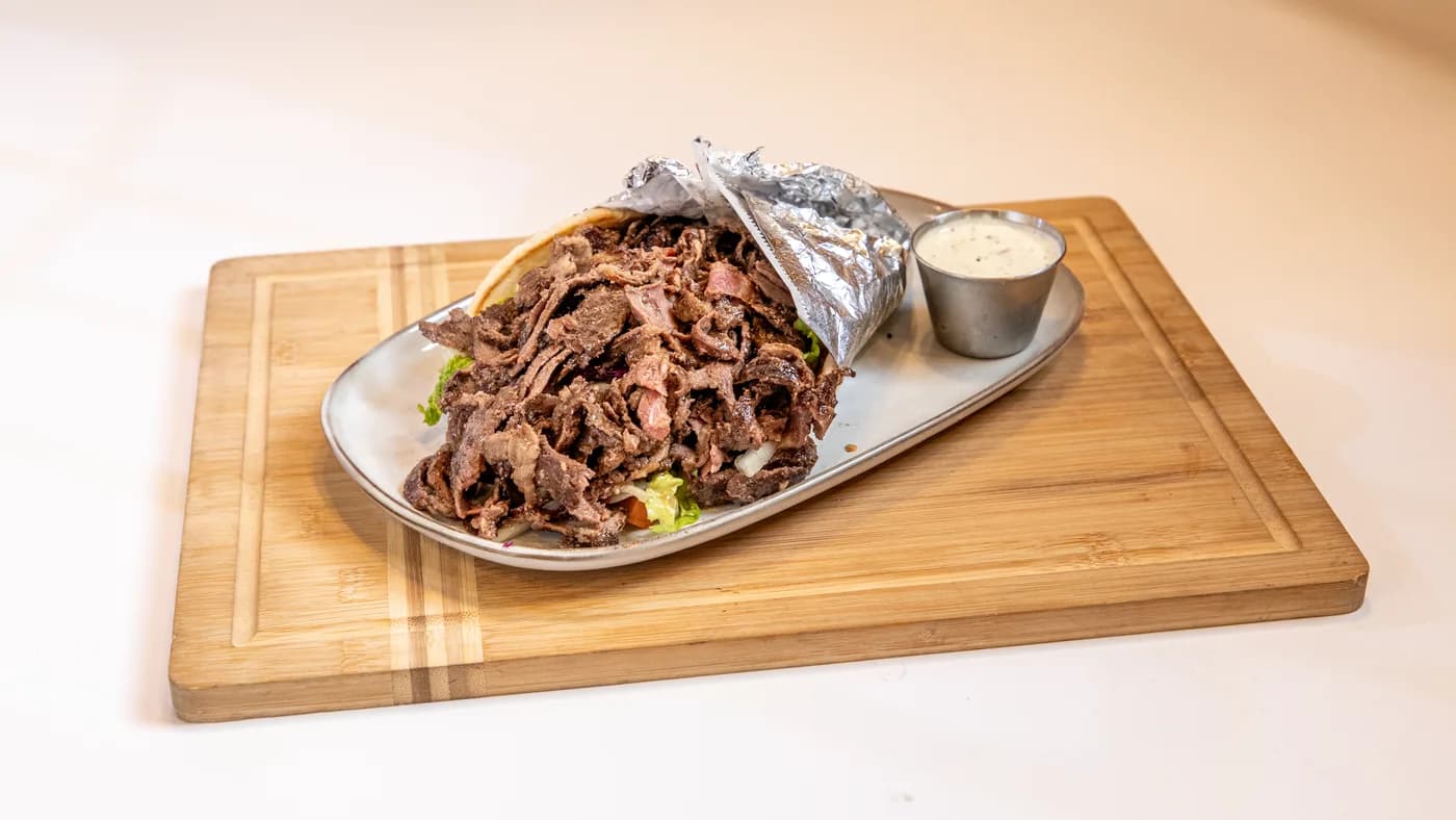 Beef & Lamb Döner (Shawarma) Pita