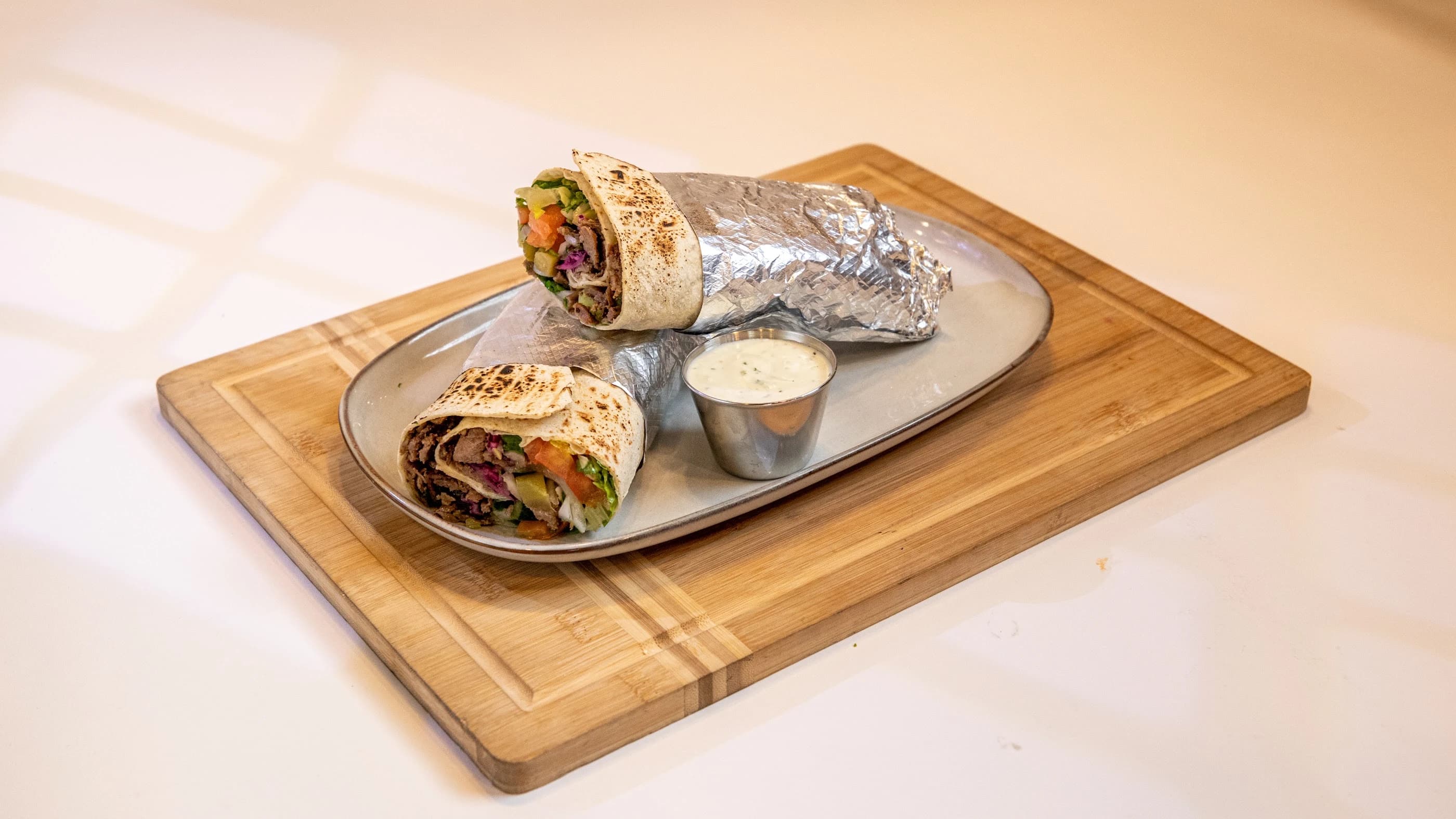 Beef & Lamb Döner (Shawarma) Wrap